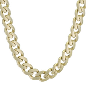 9ct Yellow Gold Cuban Chain 24&#8243; 7.5mm