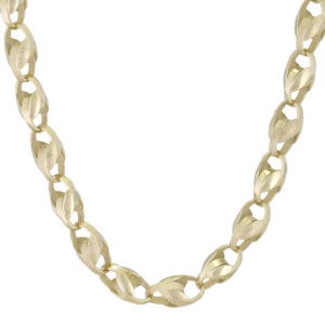 Gold hot sale tulip necklace