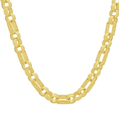 Gypso Chain 9ct Yellow Gold Gypsy Link Chain 22