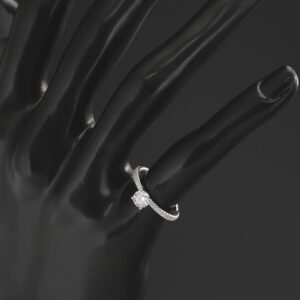 Platinum 0.50ct Diamond Ring