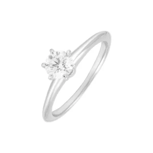 18ct White Gold 0.50ct Diamond Solitaire Ring