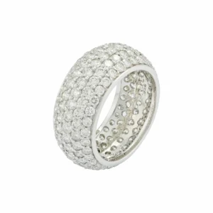 18ct White Gold 4.16ct Diamond Eternity Ring