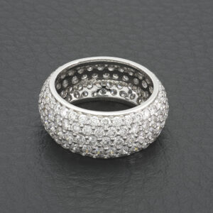 18ct White Gold 4.16ct Diamond Eternity Ring