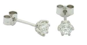 18ct White Gold 0.30ct Diamond Stud Earrings