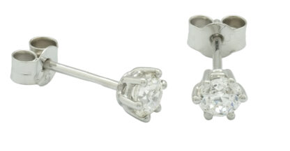 18ct White Gold 0.30ct Diamond Stud Earrings