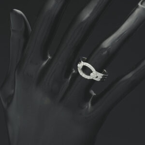 18ct White Gold 0.21ct Fancy Diamond Ring