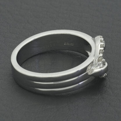 18ct White Gold 0.21ct Fancy Diamond Ring - Image 3