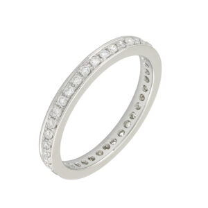 Platinum 0.33ct Diamond Eternity Ring