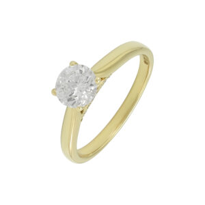 18ct Yellow Gold 0.60ct Diamond Ring