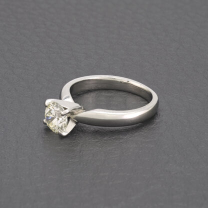 Platinum 0.80ct Diamond Solitaire Ring - Image 2