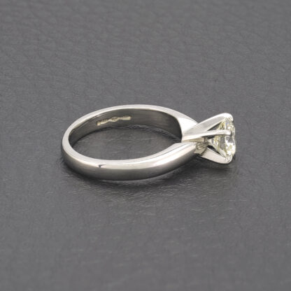 Platinum 0.80ct Diamond Solitaire Ring - Image 3