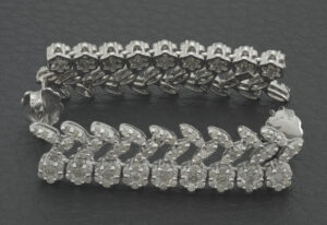 18ct White Gold 1.80ct Diamond Drop Earrings