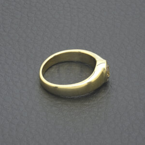18ct Yellow Gold 1.10ct Chocolate Diamond Solitaire Ring