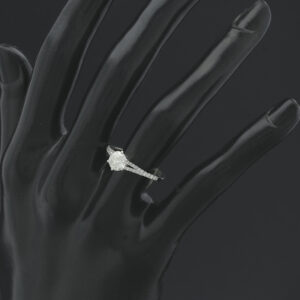 18ct White Gold 0.78ct Diamond Ring