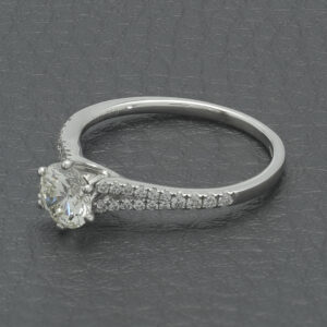 18ct White Gold 0.78ct Diamond Ring