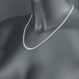 9ct White Gold 3.00ct Diamond Necklace