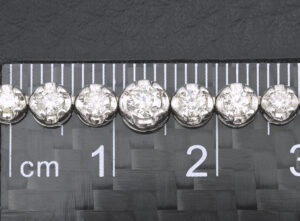 9ct White Gold 3.00ct Diamond Necklace