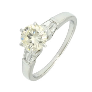 14ct White Gold 1.05ct Diamond Solitaire Ring