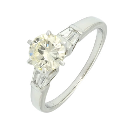 14ct White Gold 1.05ct Diamond Solitaire Ring