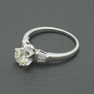 14ct White Gold 1.05ct Diamond Solitaire Ring