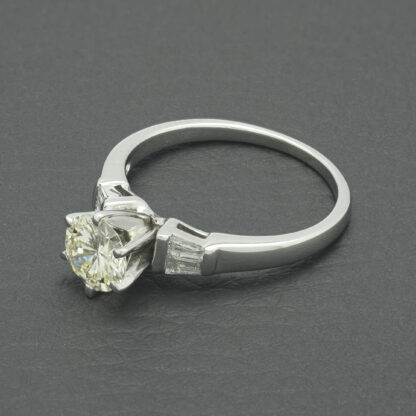 14ct White Gold 1.05ct Diamond Solitaire Ring - Image 4