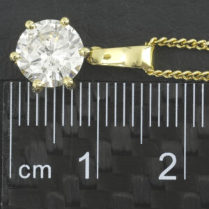 18ct Yellow Gold 1.60ct Diamond Necklace