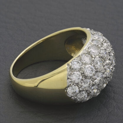 18ct Yellow Gold 2.50ct Diamond Bubble Ring - Image 3