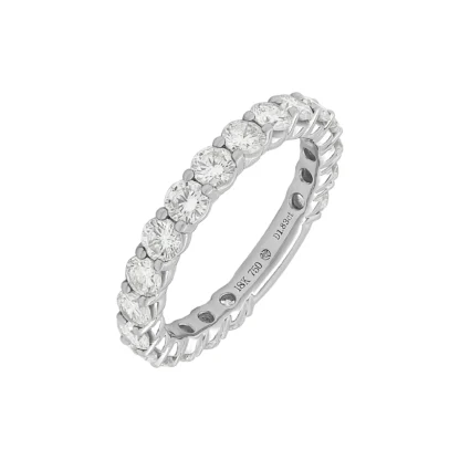 18ct White Gold 1.83ct Diamond Eternity Ring