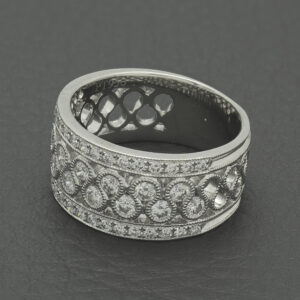 Platinum 0.79ct Diamond Dress Ring