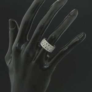 Platinum 0.79ct Diamond Dress Ring