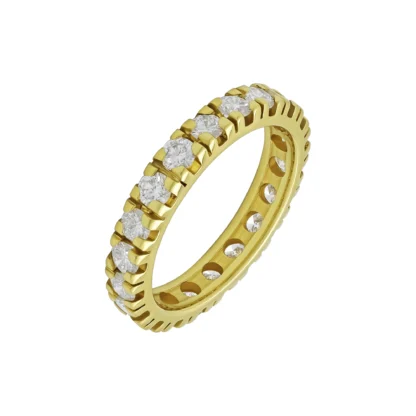 18ct Yellow Gold 1.60ct Diamond Full Eternity Ring