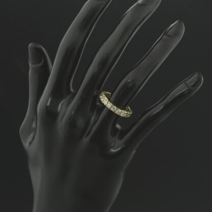 18ct Yellow Gold 1.60ct Diamond Full Eternity Ring - Image 2