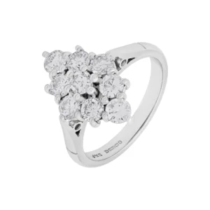 18ct White Gold 1.34ct Diamond Ring