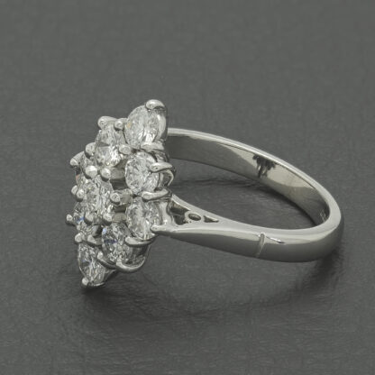18ct White Gold 1.34ct Diamond Ring - Image 4