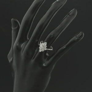 18ct White Gold 1.34ct Diamond Ring