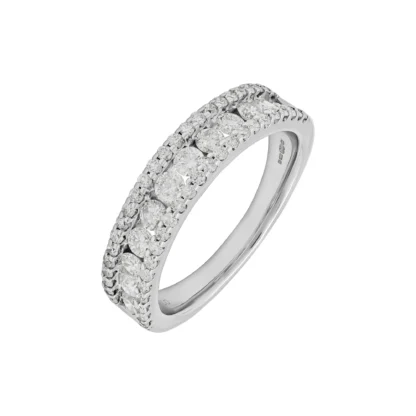 18ct White Gold 1.25ct Diamond Eternity Ring