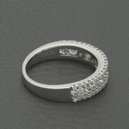 18ct White Gold 1.25ct Diamond Eternity Ring - Image 3