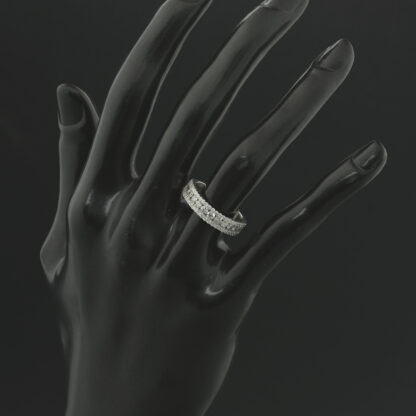18ct White Gold 1.25ct Diamond Eternity Ring - Image 2