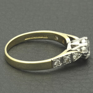 18ct Yellow Gold 0.75ct Diamond Solitaire Ring