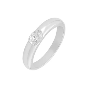 18ct White Gold 0.45ct Diamond Solitaire Ring
