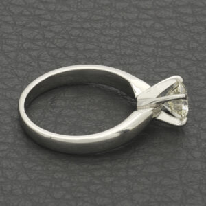 Platinum 0.80ct Single Stone Diamond Ring