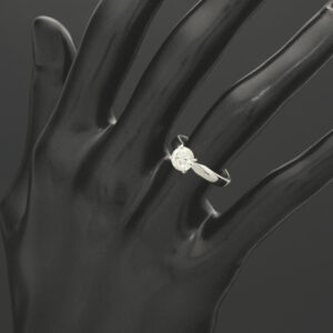 Platinum 0.80ct Single Stone Diamond Ring