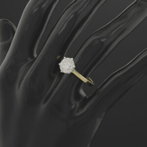 18ct Yellow Gold 2.00ct Diamond Solitaire Ring