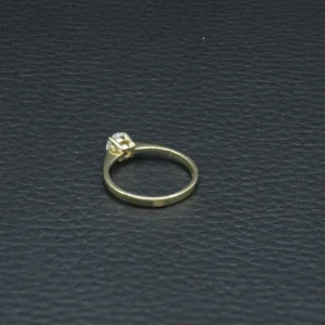 18ct Yellow Gold 0.50ct Diamond Solitaire Ring