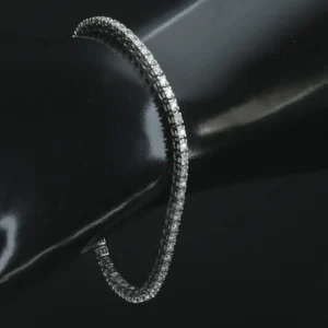 18ct White Gold 2.00ct Diamond Tennis Bracelet 7.5″ 2.5mm