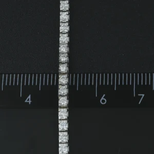 18ct White Gold 2.00ct Diamond Tennis Bracelet 7.5″ 2.5mm