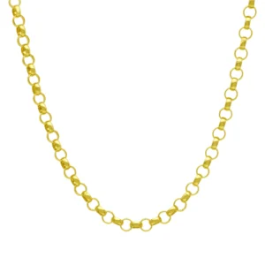 9ct Yellow Gold Belcher Chain 30″ 5mm