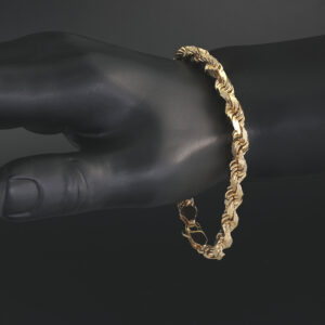 Mens solid gold hot sale bracelets sale