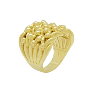 9ct Yellow Gold Keeper Ring
