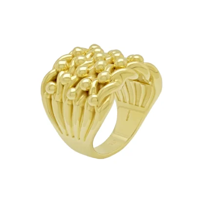 9ct Yellow Gold Keeper Ring
